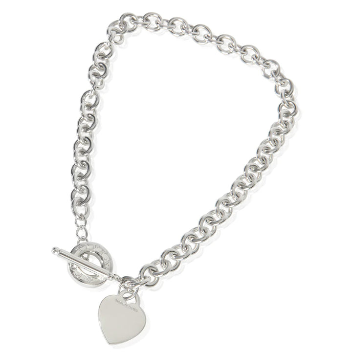 TIFFANY &amp; CO. HEART TAG TOGGLE NECKLACE