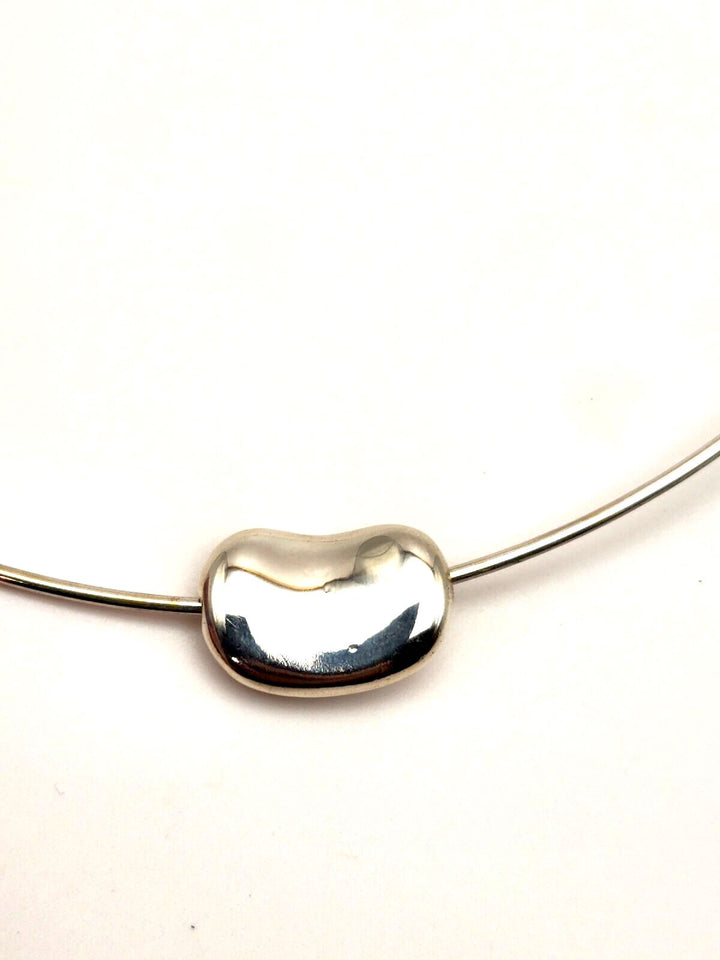 TIFFANY &amp; CO ELSA PERETTI BEAN SLIDE COLLAR NECKLACE