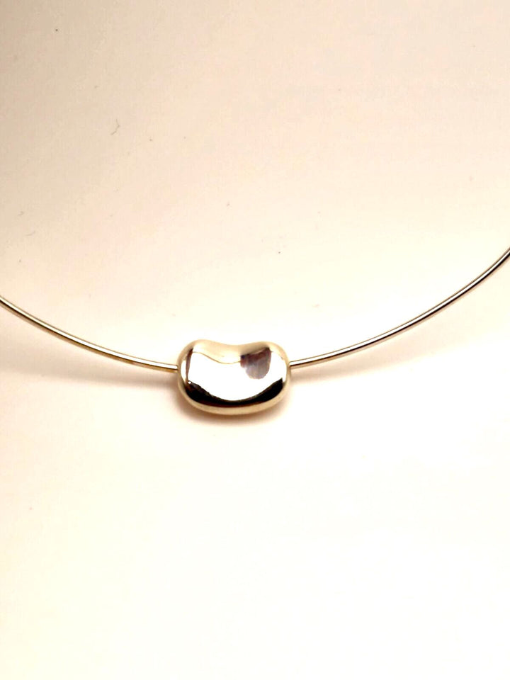 TIFFANY &amp; CO ELSA PERETTI BEAN SLIDE COLLAR NECKLACE