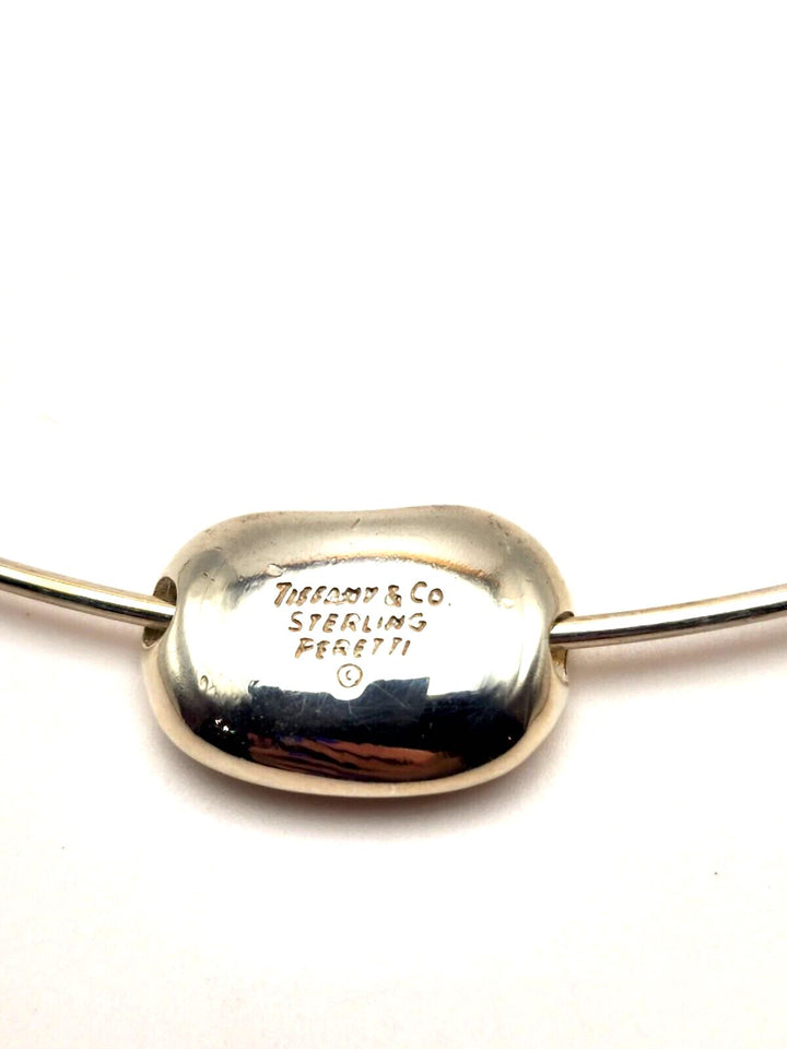 TIFFANY &amp; CO ELSA PERETTI BEAN SLIDE COLLAR NECKLACE