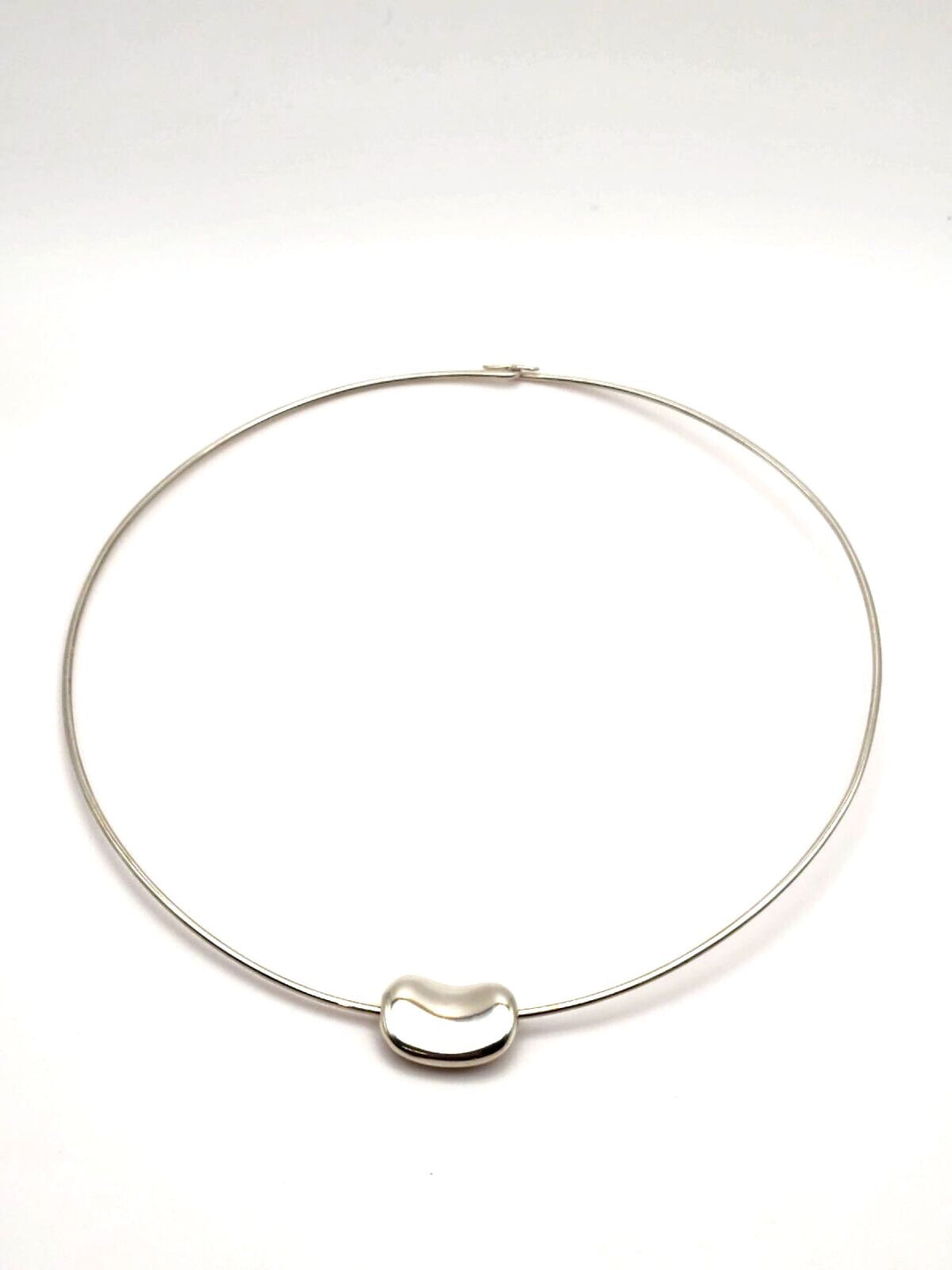 TIFFANY &amp; CO ELSA PERETTI BEAN SLIDE COLLAR NECKLACE