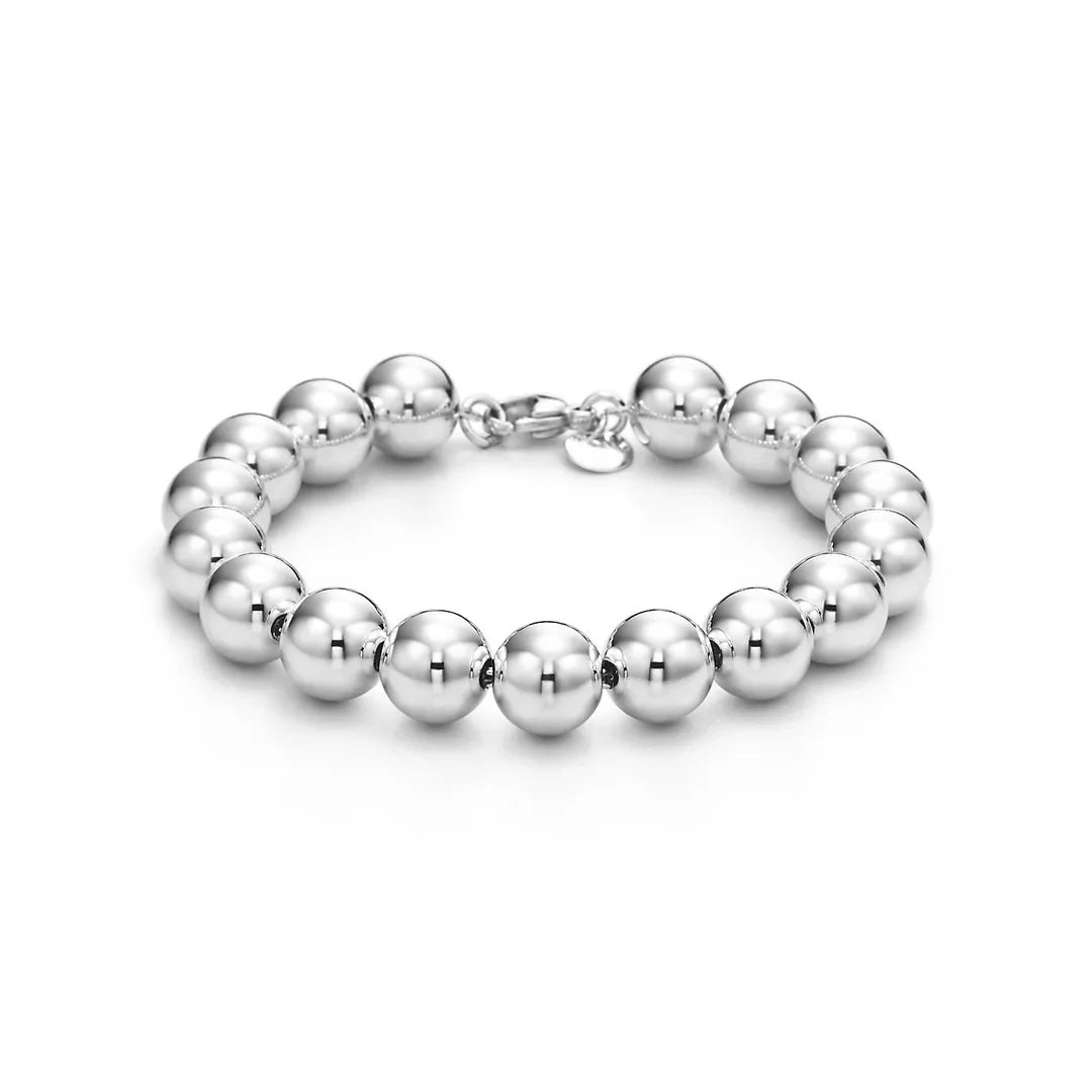 TIFFANY &amp; CO. HARDWEAR BALL STERLING SILVER BRACELET
