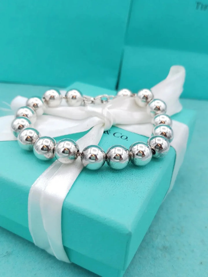 TIFFANY &amp; CO. HARDWEAR BALL STERLING SILVER BRACELET