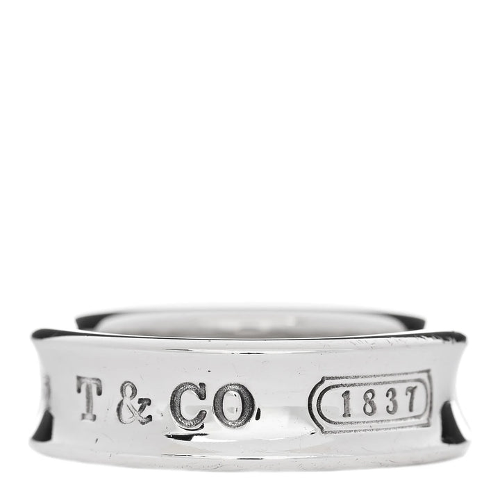 TIFFANY &amp; CO. 1837 STERLING SILVER RING