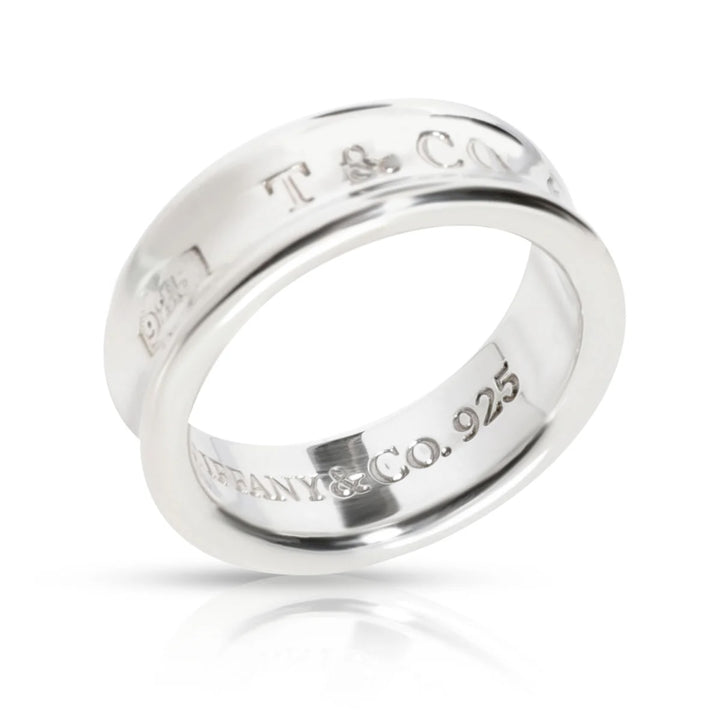 TIFFANY &amp; CO. 1837 STERLING SILVER RING