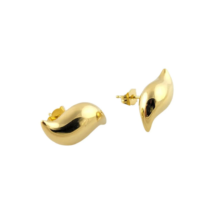 TIFFANY &amp; CO. ELSA PERETTI 18K GOLD FEATHER