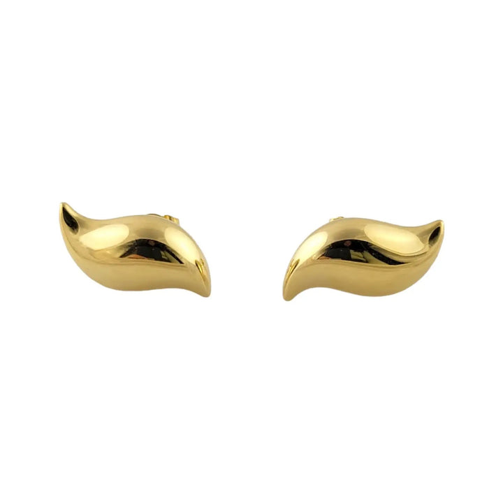 TIFFANY &amp; CO. ELSA PERETTI 18K GOLD FEATHER