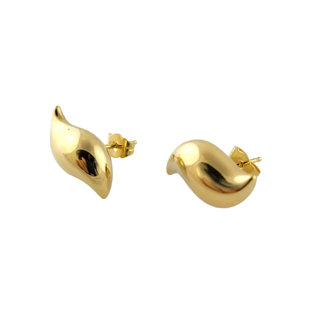 TIFFANY &amp; CO. ELSA PERETTI 18K GOLD FEATHER