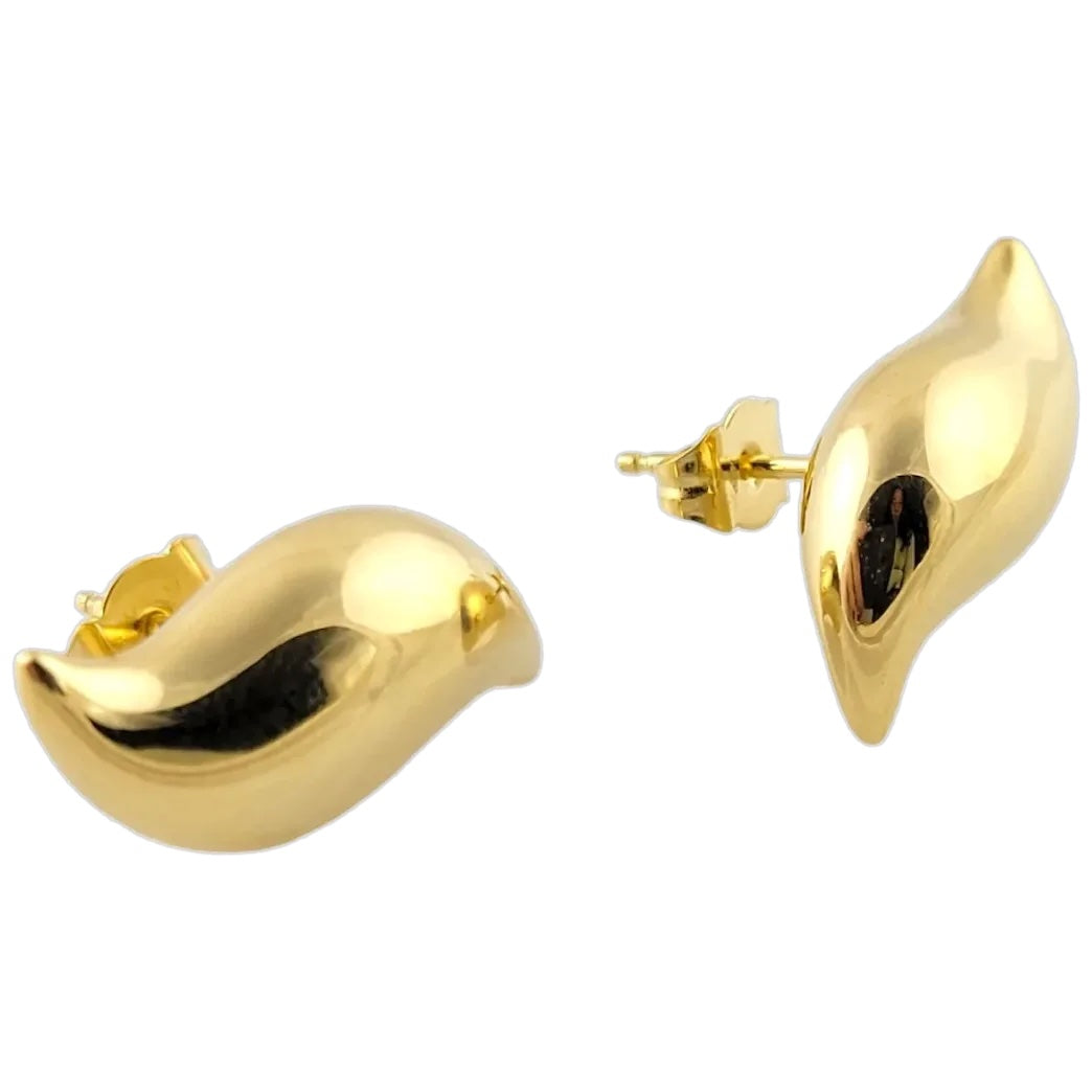 TIFFANY &amp; CO. ELSA PERETTI 18K GOLD FEATHER