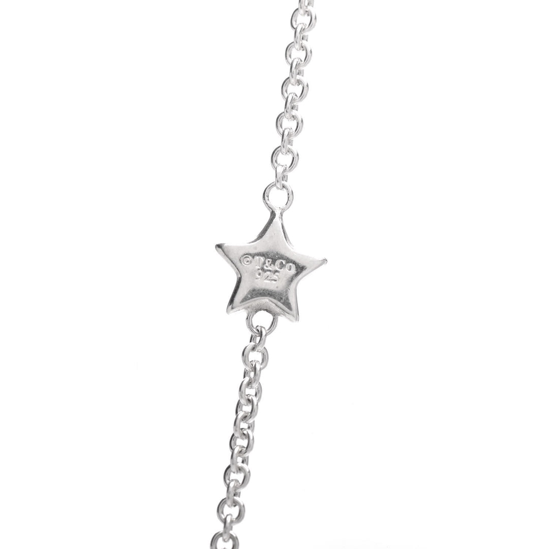 TIFFANY &amp; CO. STERLING SILVER STAR LARIAT NECKLACE