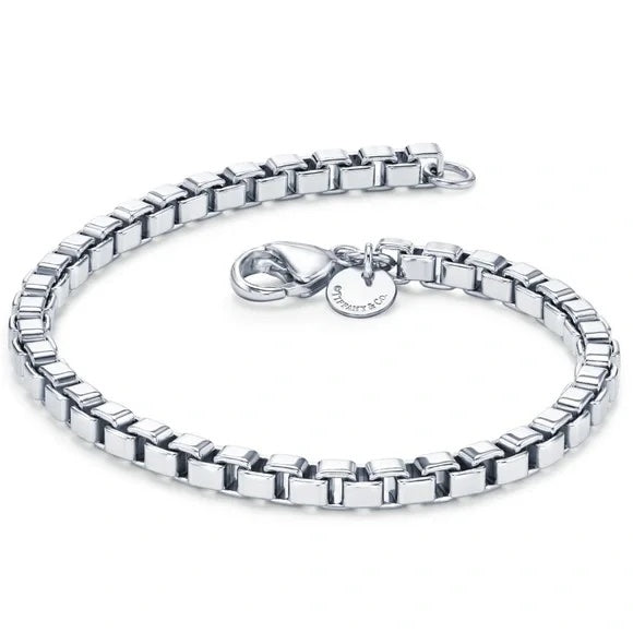 TIFFANY &amp; CO. VENETIAN LINK STERLING SILVER BRACELET