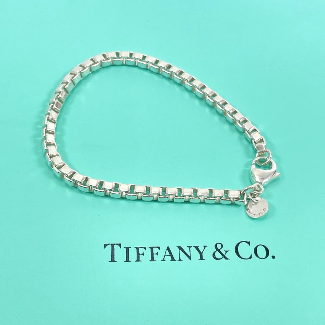 TIFFANY &amp; CO. VENETIAN LINK STERLING SILVER BRACELET