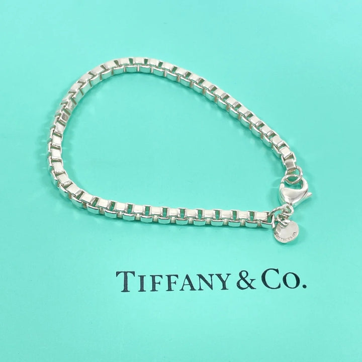 TIFFANY &amp; CO. VENETIAN LINK STERLING SILVER BRACELET