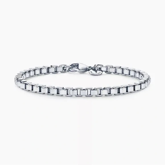 TIFFANY &amp; CO. VENETIAN LINK STERLING SILVER BRACELET