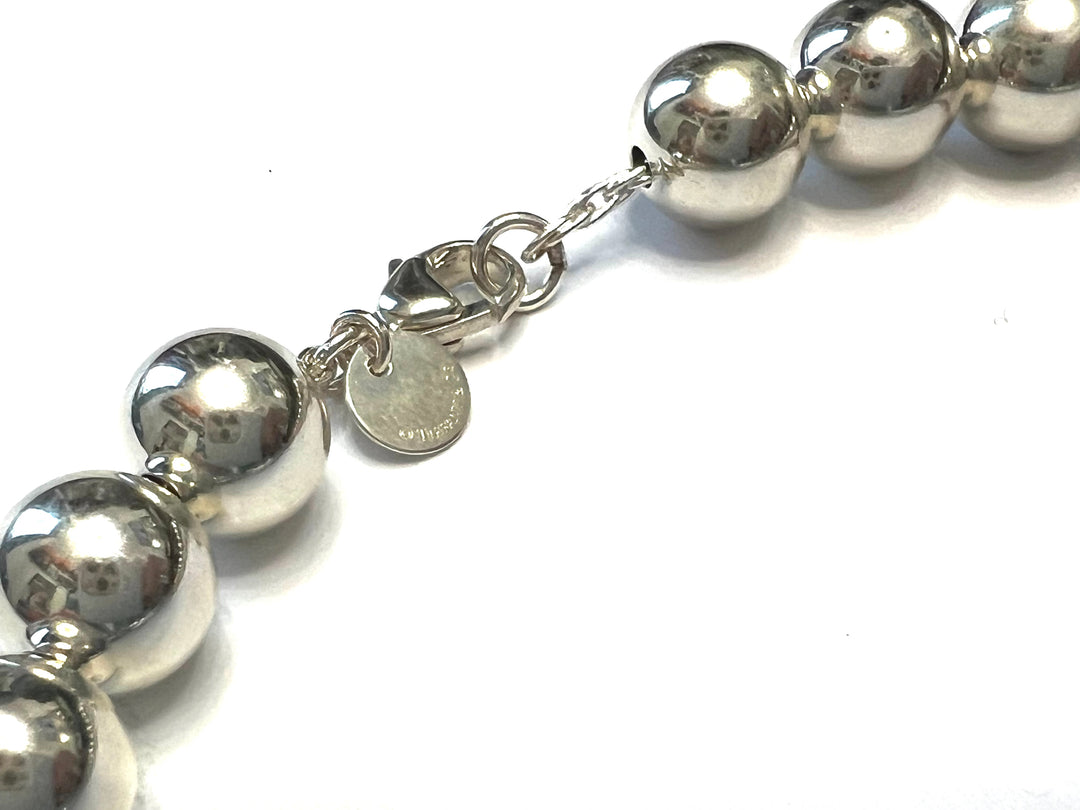 TIFFANY &amp; CO. HARDWEAR BALL STERLING SILVER NECKLACE