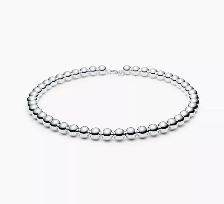 TIFFANY &amp; CO. HARDWEAR BALL STERLING SILVER NECKLACE