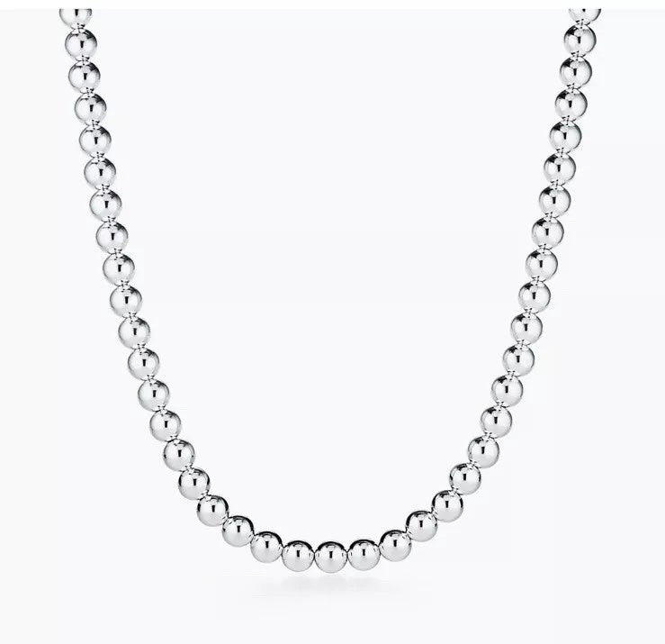 TIFFANY &amp; CO. HARDWEAR BALL STERLING SILVER NECKLACE
