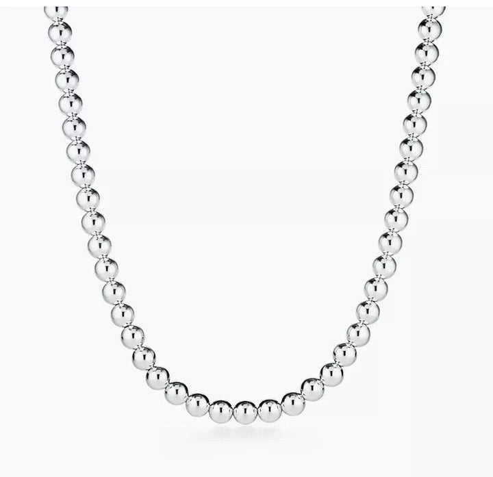 TIFFANY &amp; CO. HARDWEAR BALL STERLING SILVER NECKLACE