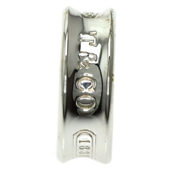 TIFFANY &amp; CO. STERLING SILVER 1837 RING