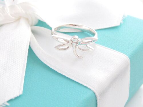 TIFFANY &amp; CO. STERLING SILVER DRAGONFLY RING