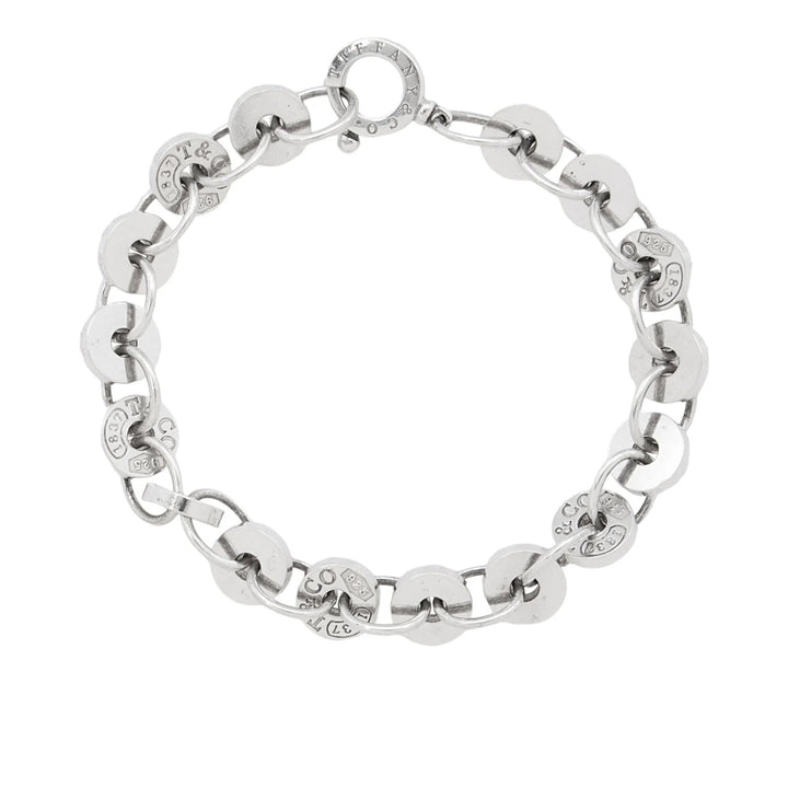 TIFFANY &amp; CO. STERLING SILVER 1837 CIRCLE BRACELET