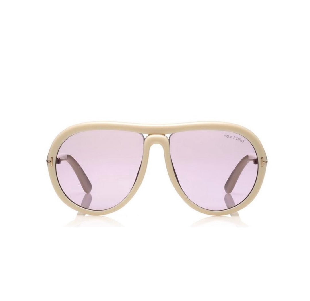TOM FORD FT-0768-S CYBIL INJECTION AVIATOR SUNGLASSES