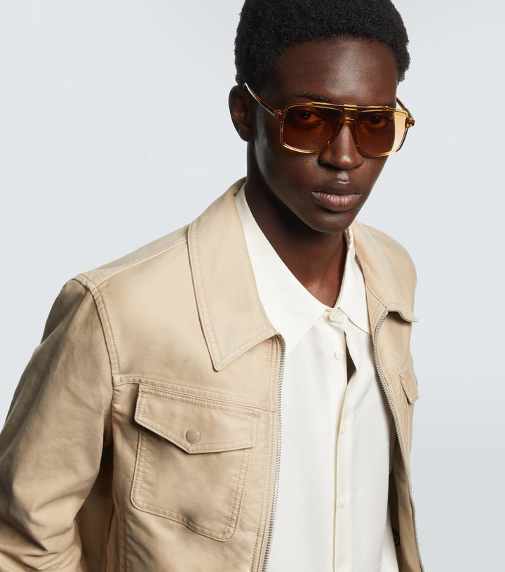 TOM FORD KEMP TF1177-39F AVIATOR UNISEX SUNGLASSES