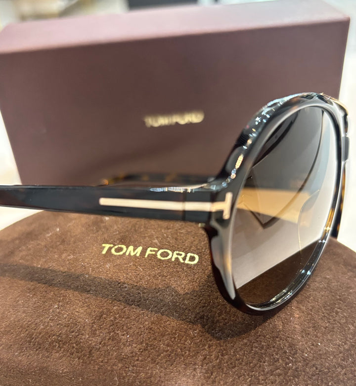 TOM FORD AALTO TF1210-52F AVIATOR SUNGLASSES