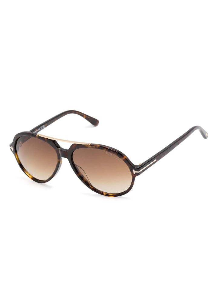 TOM FORD AALTO TF1210-52F AVIATOR SUNGLASSES