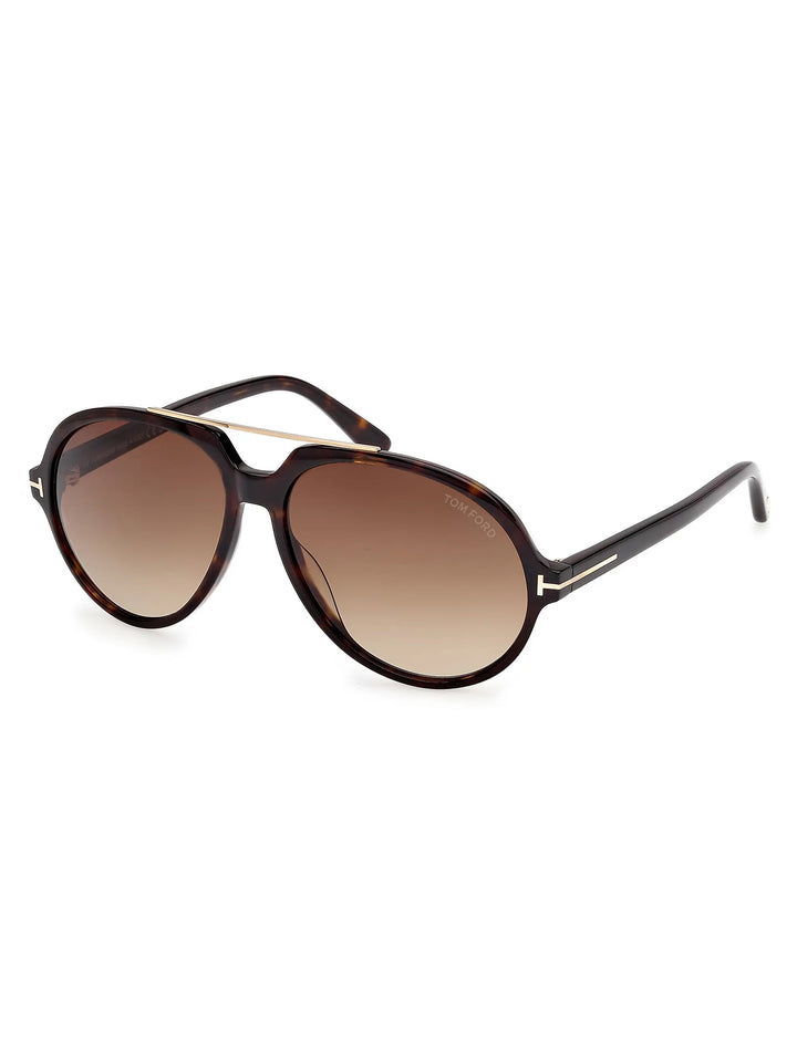 TOM FORD AALTO TF1210-52F AVIATOR SUNGLASSES
