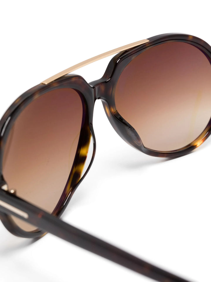 TOM FORD AALTO TF1210-52F AVIATOR SUNGLASSES