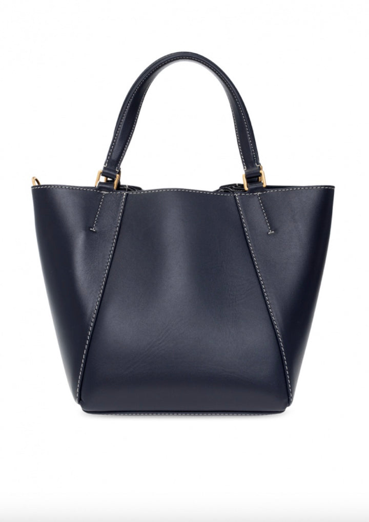 TORY BURCH McGRAW T-MONOGRAM DRAGONFLY TOTE BAG
