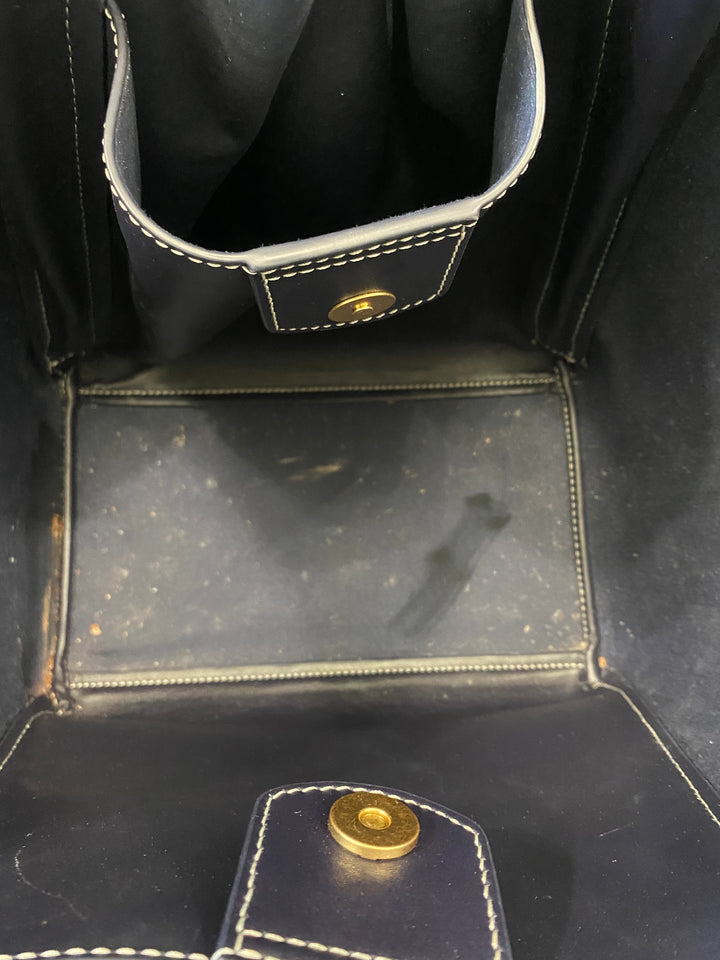 TORY BURCH McGRAW T-MONOGRAM DRAGONFLY TOTE BAG