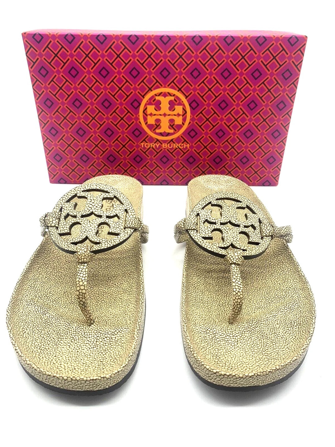 TORY BURCH MILLER CLOUD STINGRAY COMFORT MULES