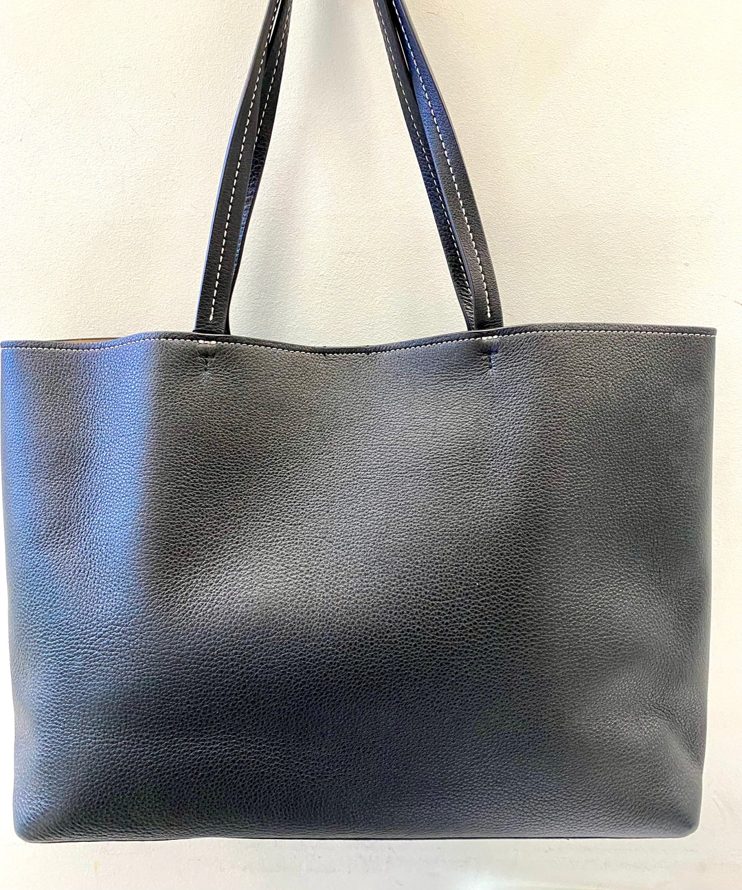 TORY BURCH PERFORATED LOGO LEATHER TOTE BAG – Caroline's