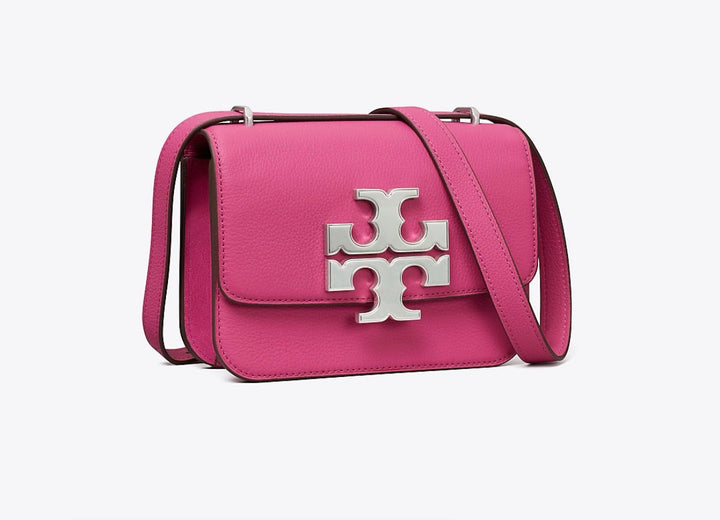 TORY BURCH ELEANOR SMALL CONVERTIBLE GRAINED CALFSKIN BAG
