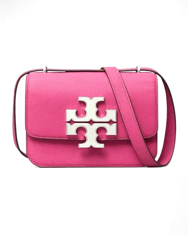 TORY BURCH ELEANOR SMALL CONVERTIBLE GRAINED CALFSKIN BAG