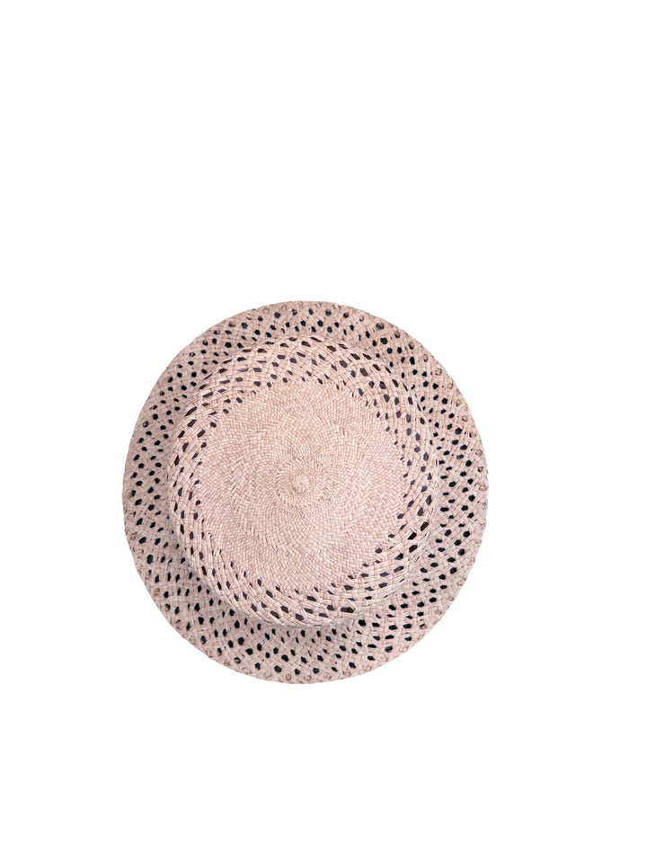 HERMÈS ADELE STRAW BOATER HAT