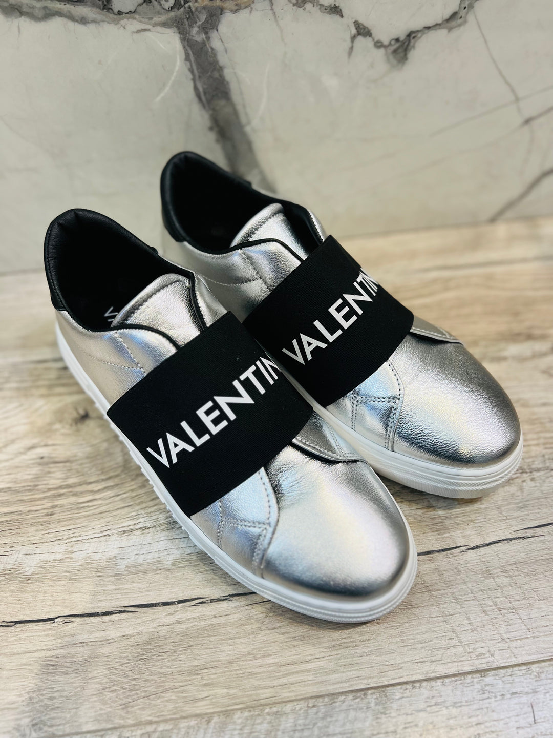 VALENTINO BY MARIO VALENTINO MAYA LEATHER SNEAKERS