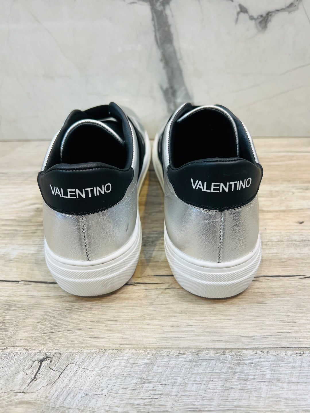 VALENTINO BY MARIO VALENTINO MAYA LEATHER SNEAKERS