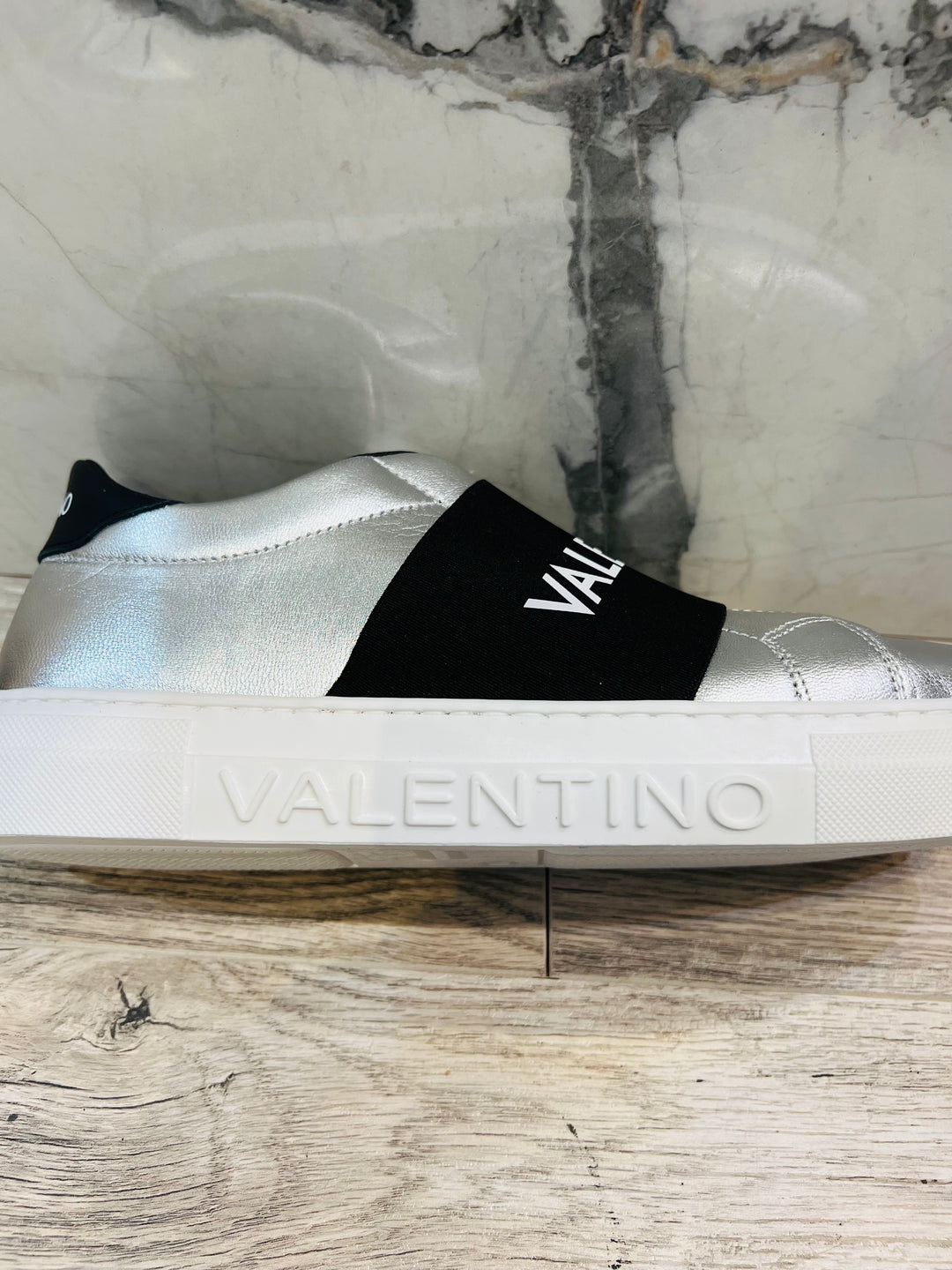 VALENTINO BY MARIO VALENTINO MAYA LEATHER SNEAKERS