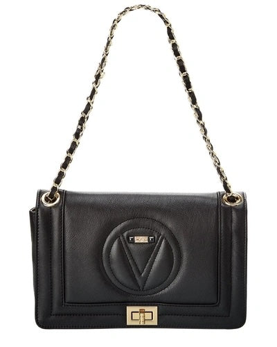 MARIO VALENTINO BELLA DIAMOND LEATHER CROSSBODY BAG