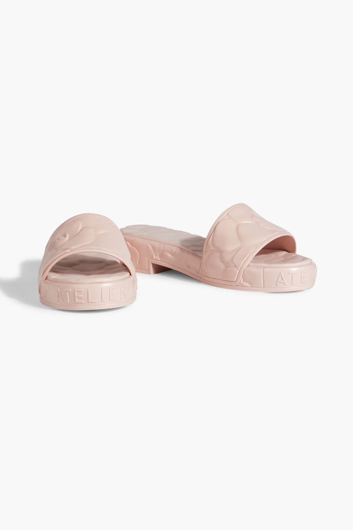 VALENTINO GARAVANI PINK 03 ROSE EDITION ATELIER HEELED SANDALS