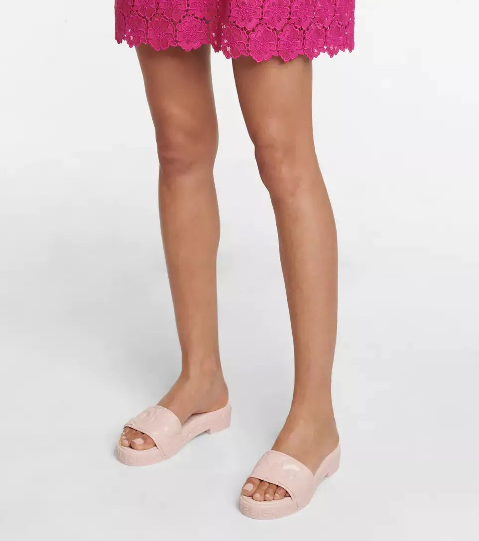 VALENTINO GARAVANI PINK 03 ROSE EDITION ATELIER HEELED SANDALS