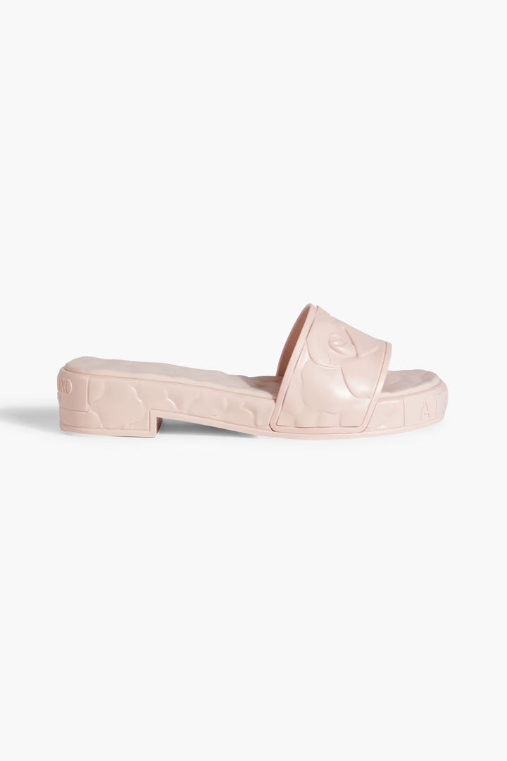 VALENTINO GARAVANI PINK 03 ROSE EDITION ATELIER HEELED SANDALS