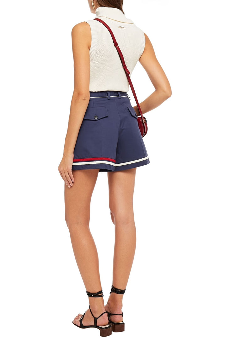 VALENTINO GARAVANI GABARDINE SHORTS