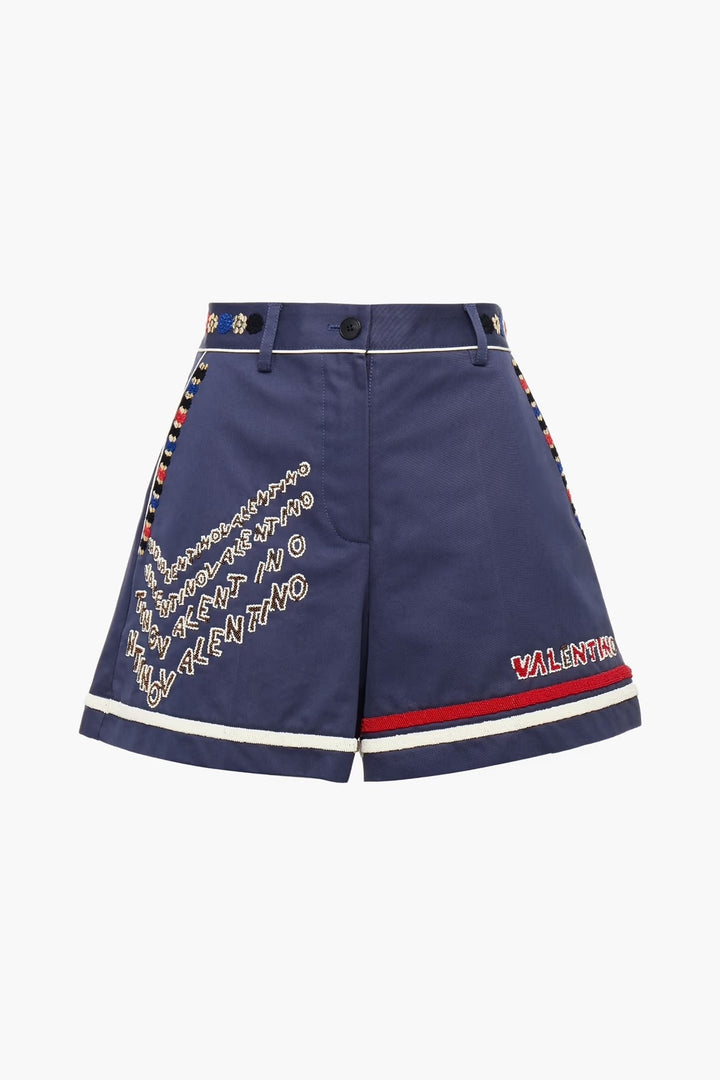 VALENTINO GARAVANI GABARDINE SHORTS