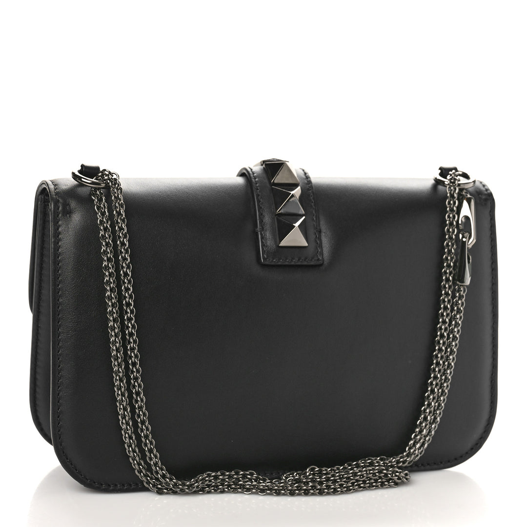 VALENTINO GARAVANI VITELLO GLAM CALFSKIN ROCKSTUD FLAP BAG
