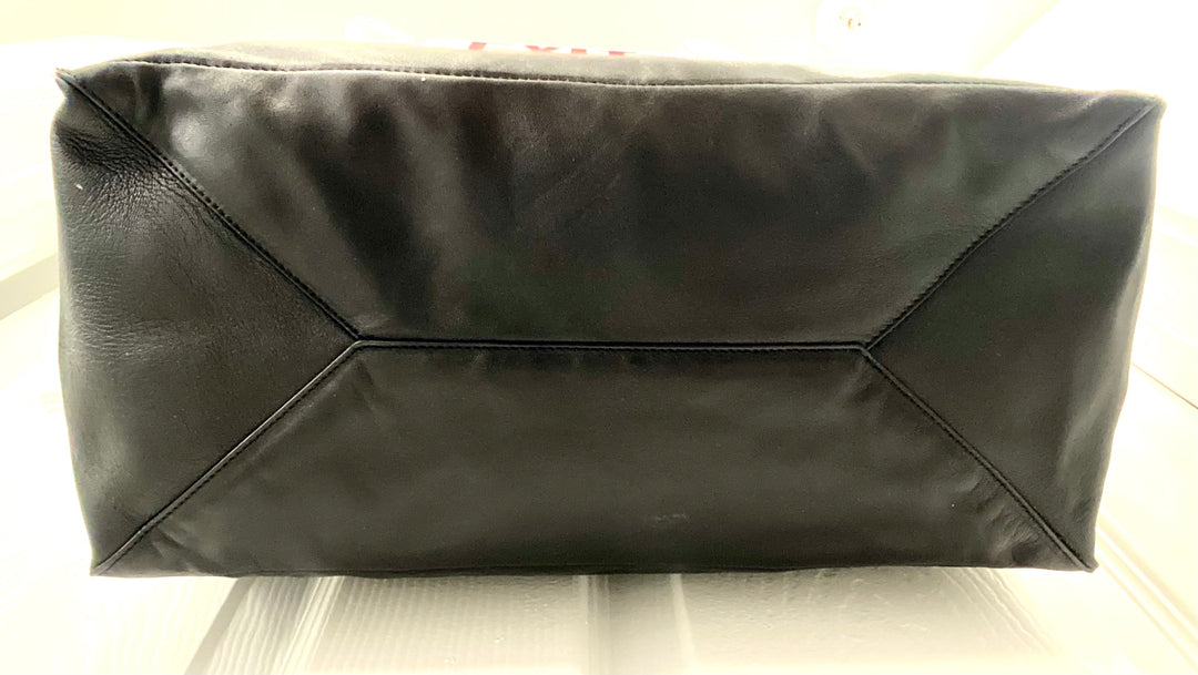 VALENTINO NAPPA LEATHER ROCKSTUD SOFT TOTE BAG
