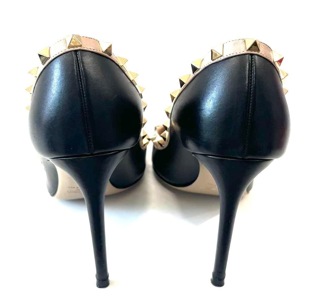 VALENTINO GARAVANI ROCKSTUD 100MM NAPPA LEATHER PUMPS